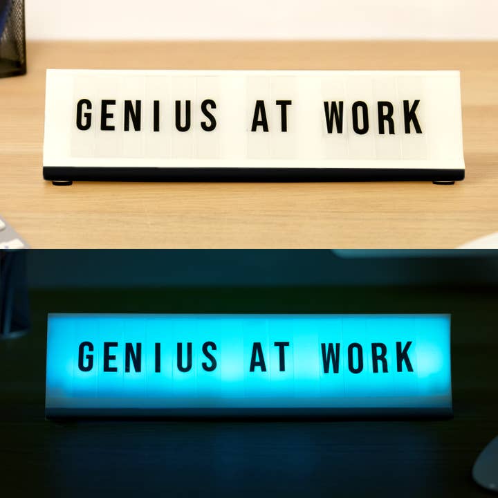 Gift Republic - Wholesale Desk/Tabletop Sign - LIGHT UP DESK PLAQUE2