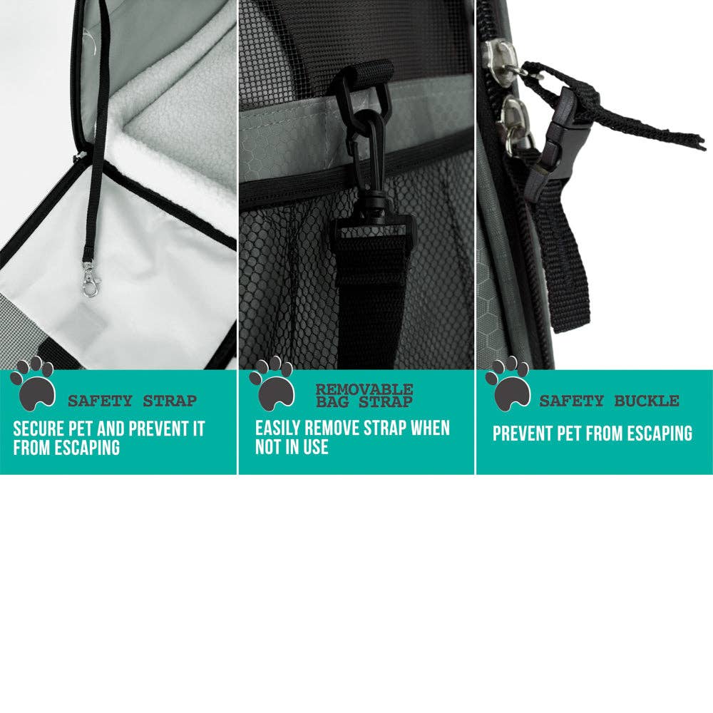 PetAmi - Wholesale Draagzak voor huisdieren - Kat/hond - Klassieke Draagtas Huisdierdrager55