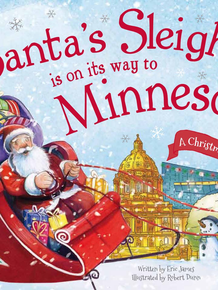 Santa's Sleigh Is on Its Way to Minnesota (HC) for wholesale by Sourcebooks