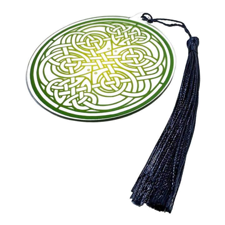 Lifeforce Glass, Inc. - Wholesale Bookmark - Acrylic Celtic Knot Bookmark, Irish Gifts
