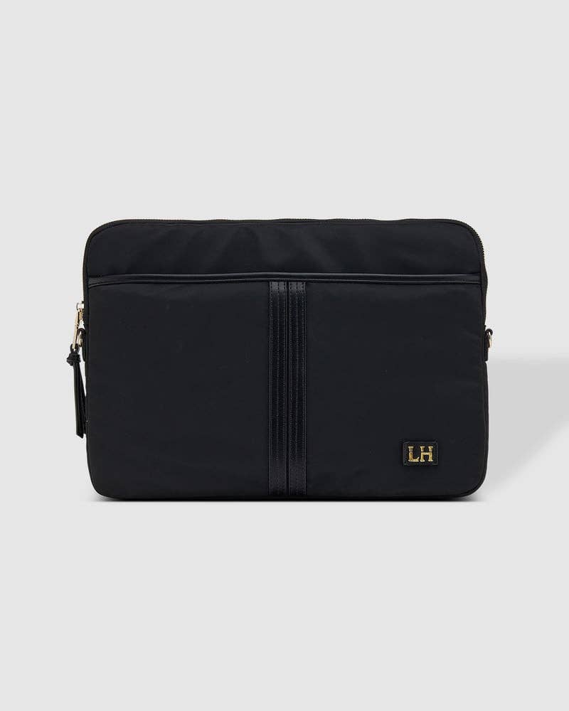 Louenhide - Wholesale Laptop Bag - Women's - Lina Nylon Laptop Sleeve - Black