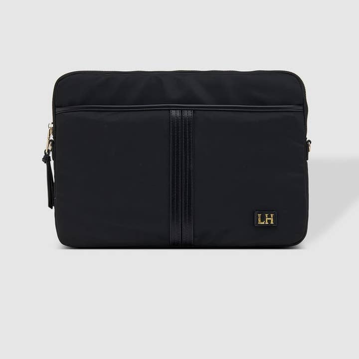 Louenhide - Wholesale Laptop Bag - Women's - Lina Nylon Laptop Sleeve - Black0
