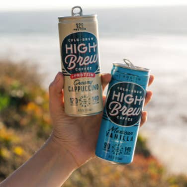 High Brew Coffee - Wholesale Iced Coffee/Cold Brew - Creamy Cappuccino +Protein