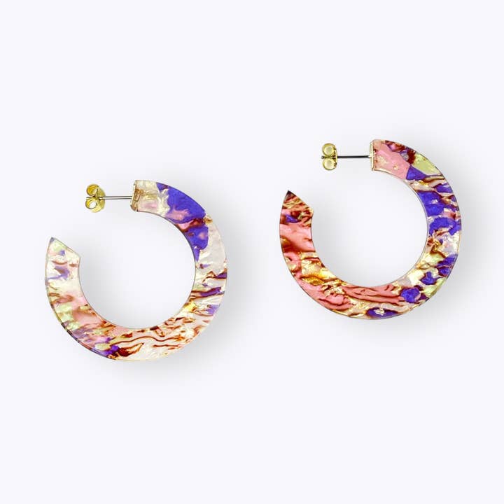 Hoops recycled plastic purple for wholesale by All Things We Like