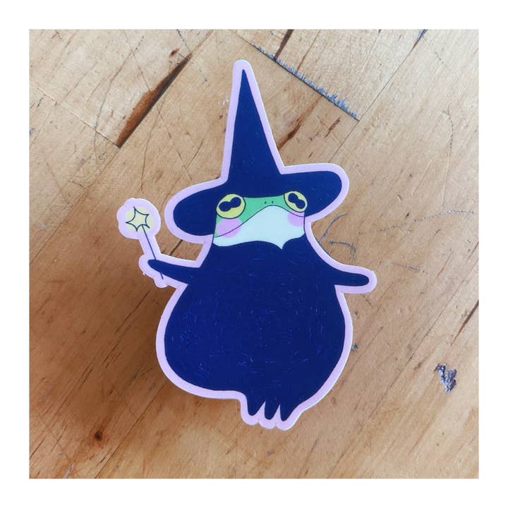 Sydney Warnes - Wholesale Sticker - Toad Witch Sticker2