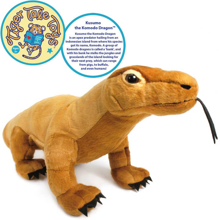 VIAHART Toy Co. - Wholesale Stuffed/Plush Toy - Kids & Baby - Kusumo The Komodo Dragon | 17 Inch Stuffed Animal Plush2