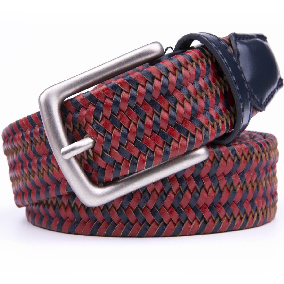 Fabio Valenti - Wholesale Belt - Unisex - Leather Braided Belts Men Golf Belt-101630