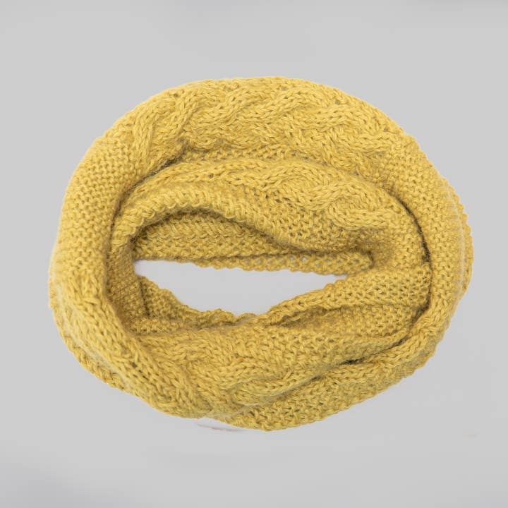 Awamaki - Wholesale Scarf - Unisex - Wayra Cable Infinity Scarf0
