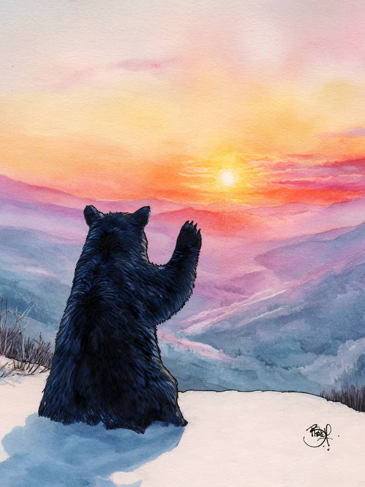 Hello, Goodbye #425 - vertical for wholesale by Shawn Braley Illustration