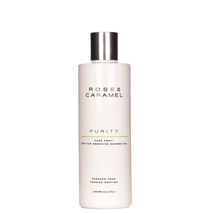 Rose & Caramel - Wholesale Self-Tanner - Purity Fade Away Self Tan Removing Shower Gel (200ml)