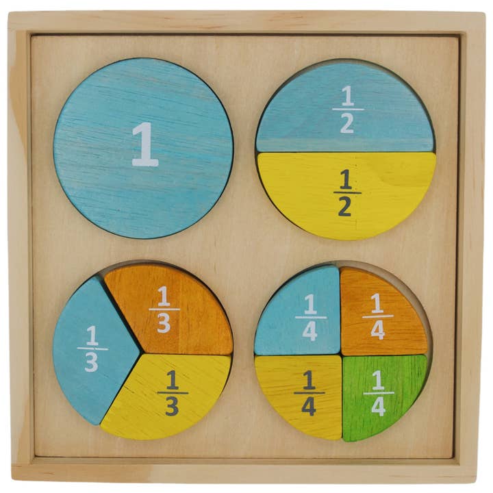 Fraction Puzzle for wholesale by BeginAgain