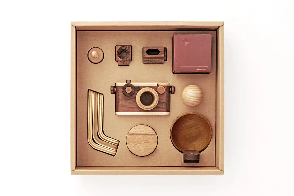 Father's Factory - Wholesale Wood Toy - Kids - 35MM Wooden Toy Camera Expert Set 6