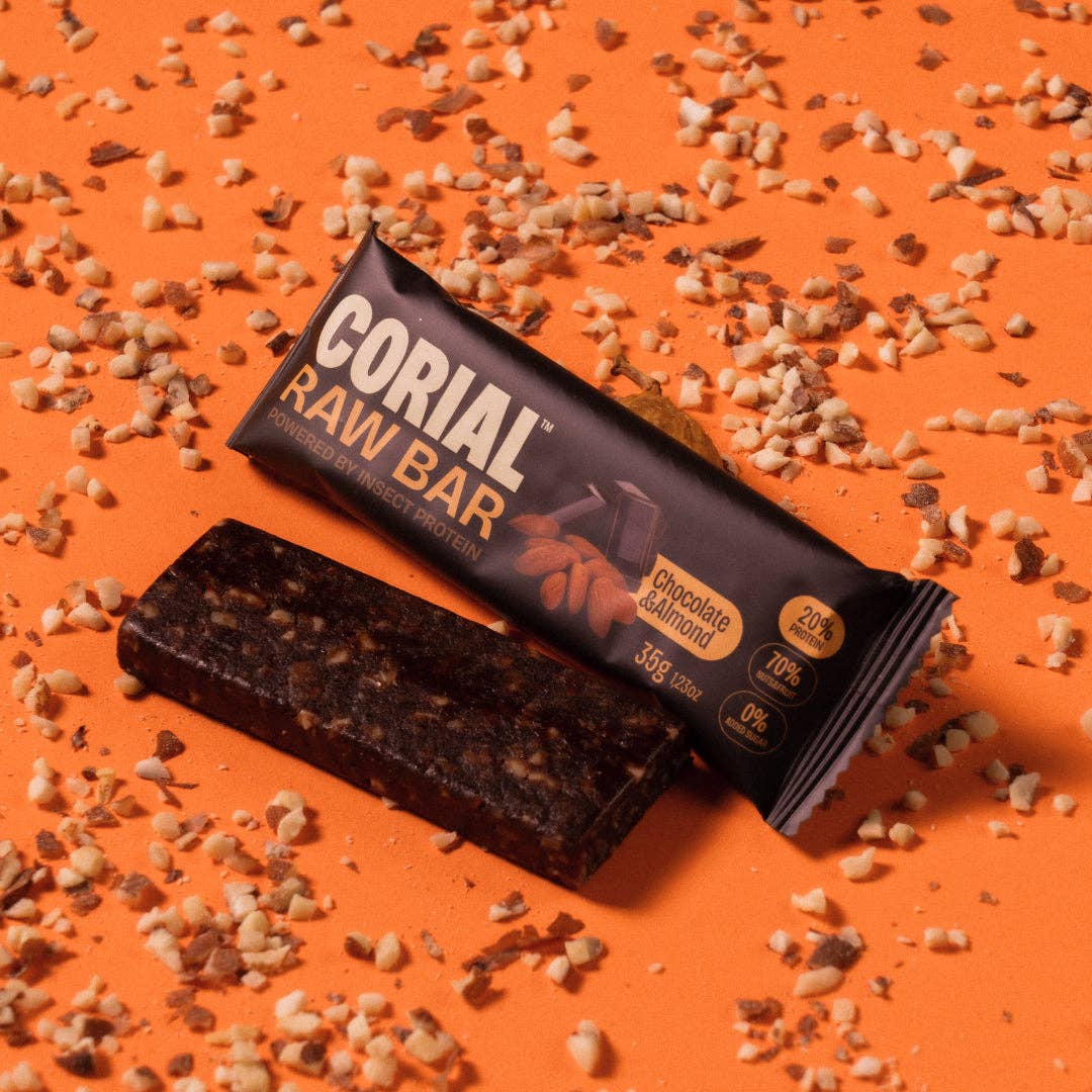 CORIAL FOODS – wholesale Snack bar – CHOCOLATE & ALMOND PROTEIN BAR2