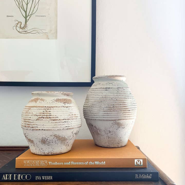 Hycroft Home Decor - Wholesale Vase - Toscana Rustic Vintage-Style Terracotta Vase with Aged Look5