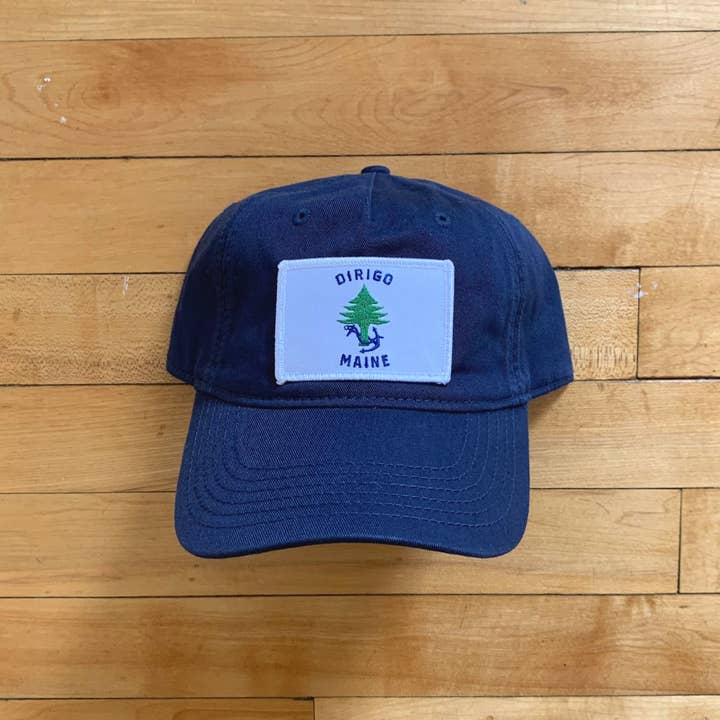 Original Maine - Wholesale Baseball Cap - Unisex - Maine Merchant and Marine Flag Dad Hat1