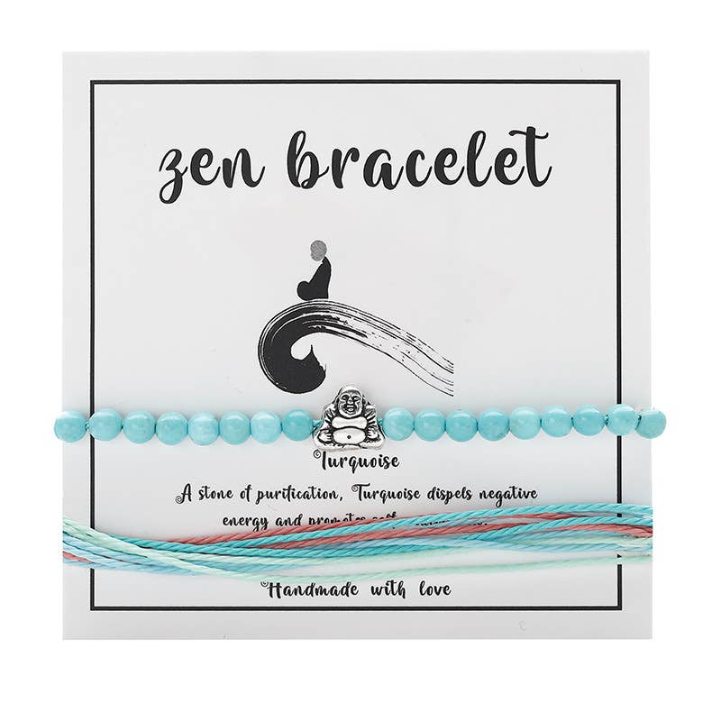 Gypsy Soul - Wholesale Beaded Bracelet - Zen Buddha Energy Bracelet - 12 pcs9