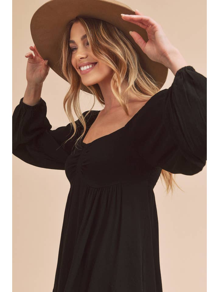 AEMI + CO - Wholesale Blouse - Women's - 8136BK Silvana Top30