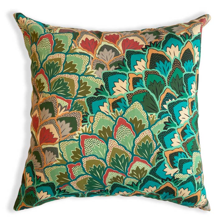 Proud Peacock Pillow Cover for wholesale by Robin Ann Meyer