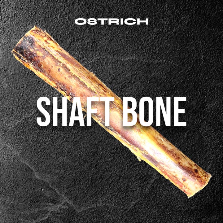 Savannah Pet Food - Wholesale Pet Treats - Dog - Ostrich Shaft Bone Single Ingredient Novel Protein Dog Treat