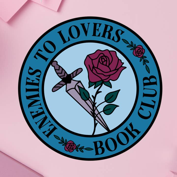 Enemies To Lovers Club Coaster | Bookish Merch | Book Store for wholesale by Sunshine Design Shop