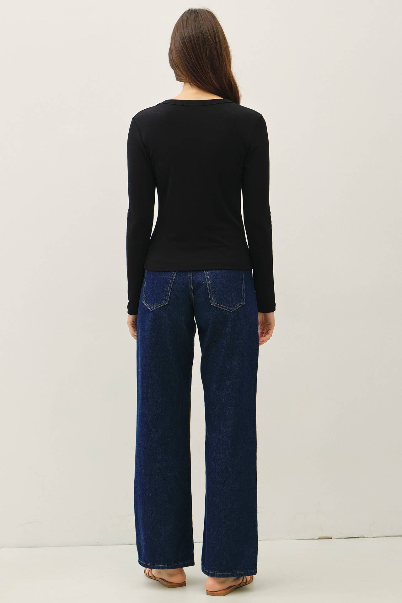 Be Cool - Wholesale Knit Top - Women's - SOFT JERSEY U NECK LONG SLEEVE23