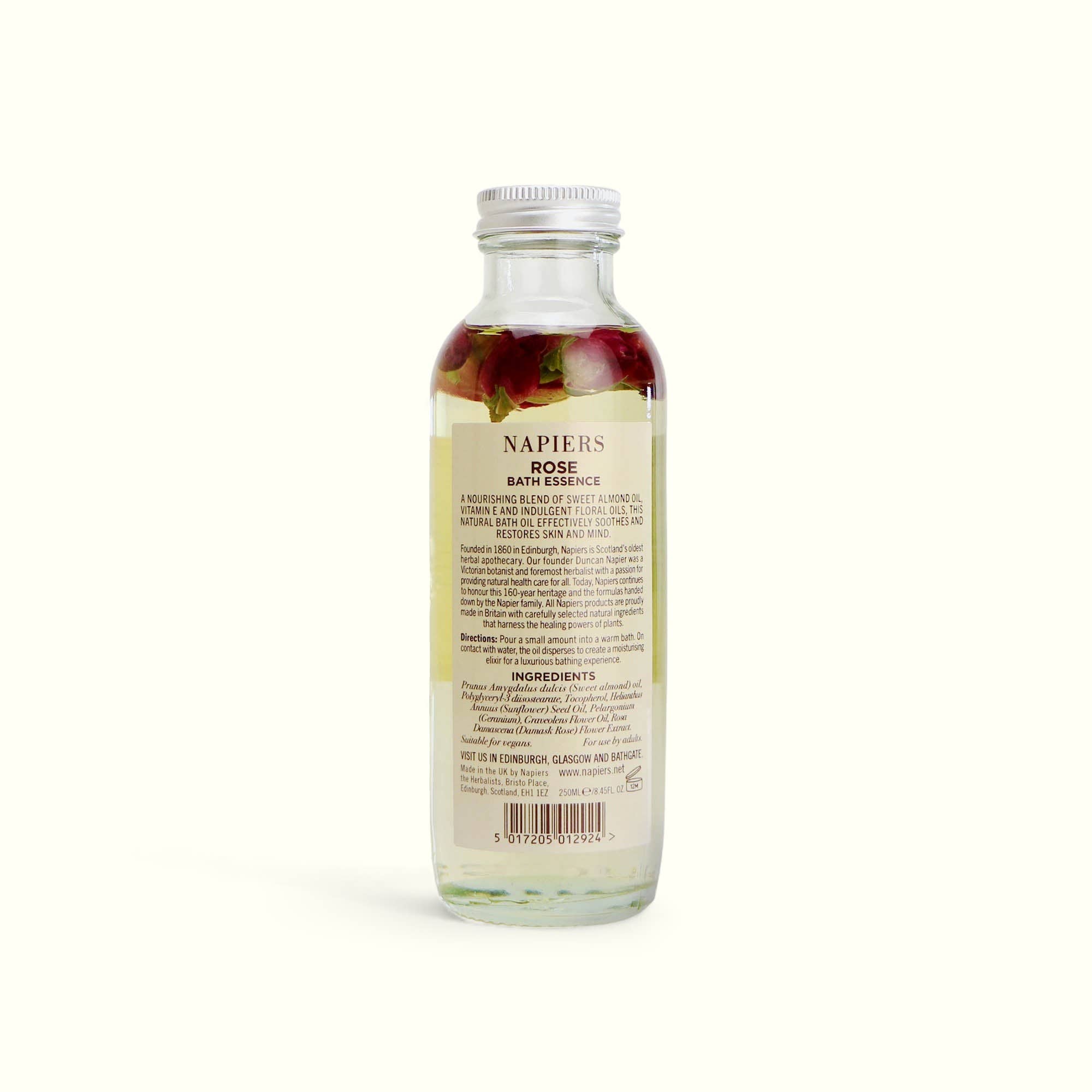 Napiers - Wholesale Bath/Body Oil - Napiers Rose Bath Essence1