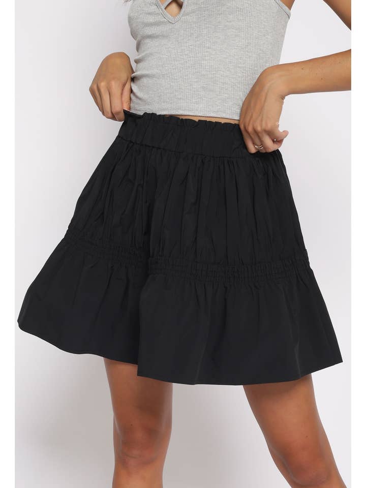 TIERED MINI SKIRT for wholesale by Sans Souci