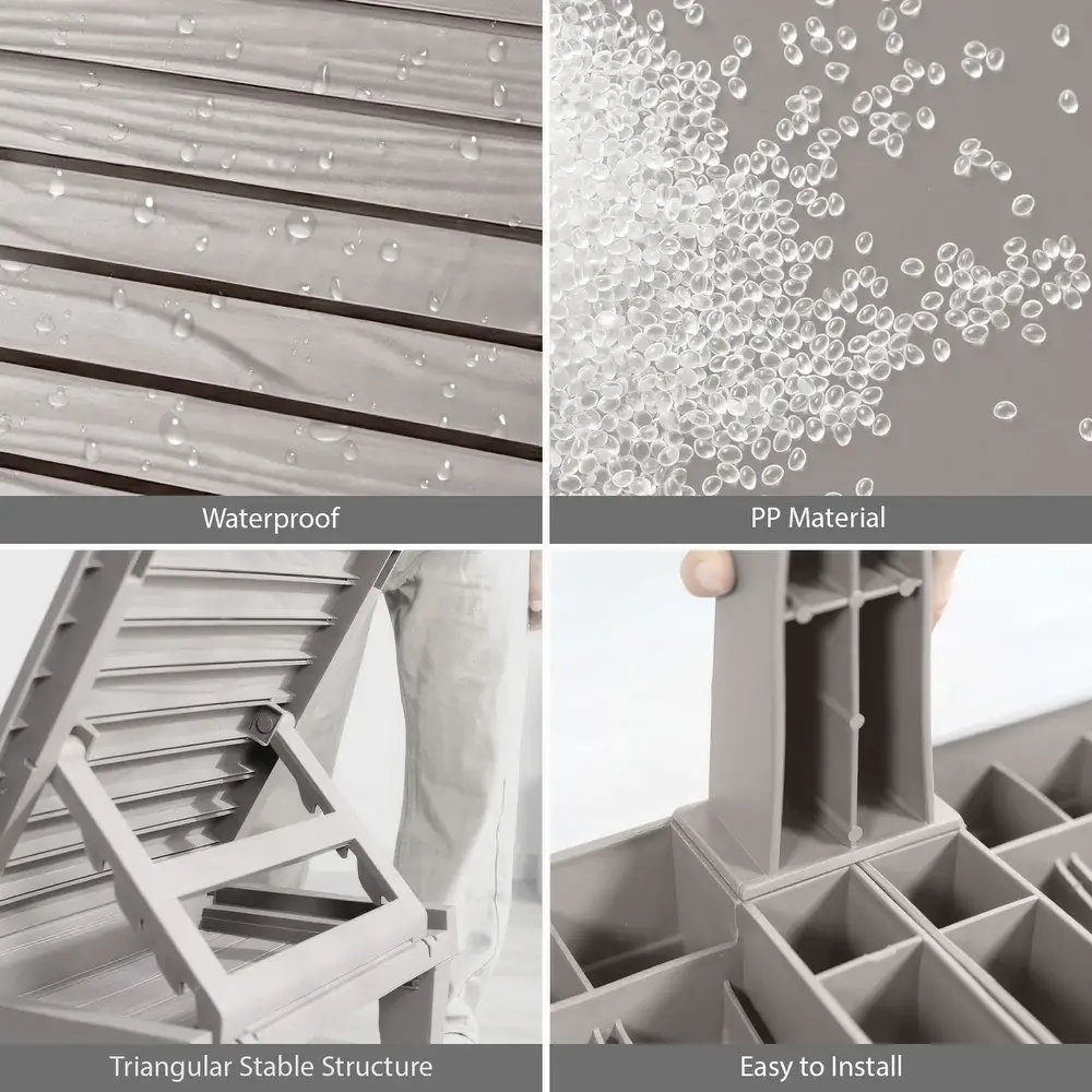 Clara Clark - Wholesale Chaise Lounge - Outdoor Chaise Lounge Chair (Set of 2 Chairs)7