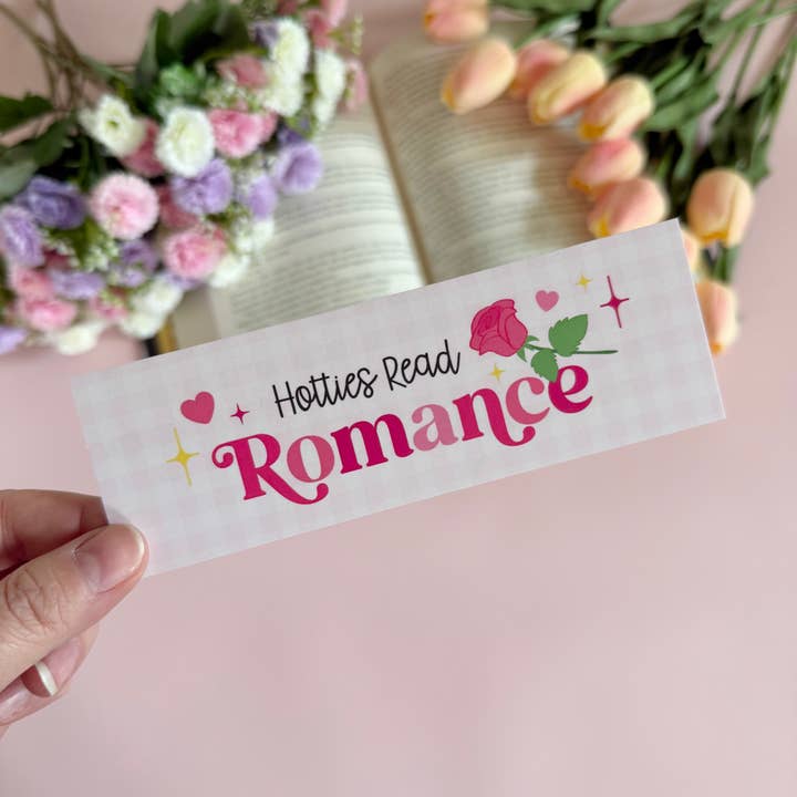 Hotties Read Romance Soft Touch Bookmark for wholesale by Art by Taura