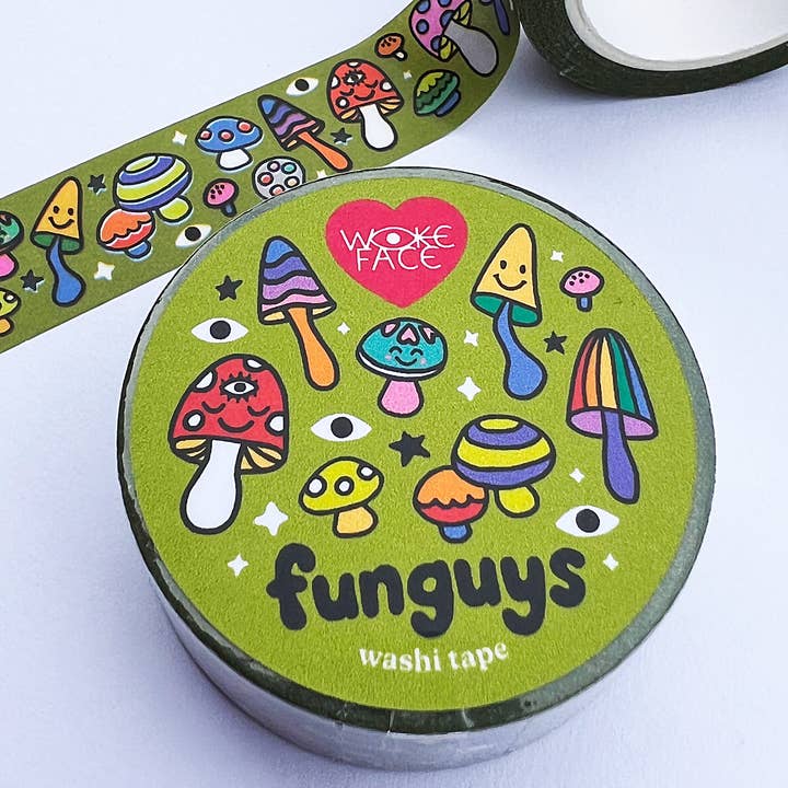 Wokeface - Wholesale Washi Tape - Washi Tape - Funguys