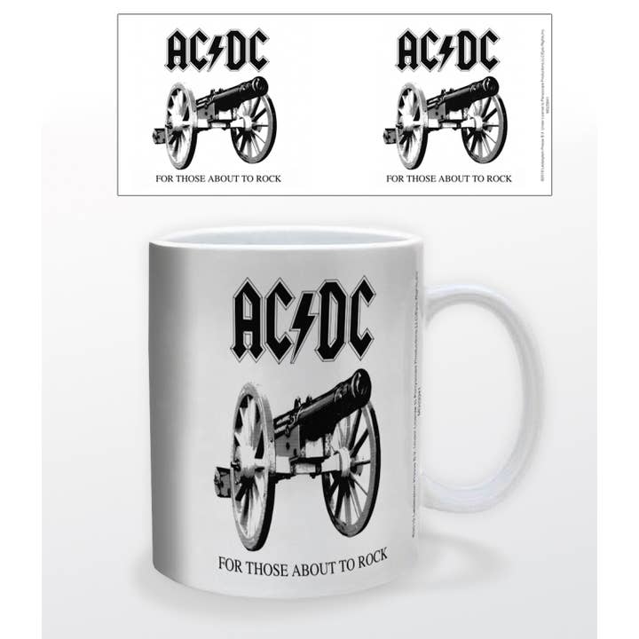 Pyramid America - Wholesale Coffee Mug - AC/DC - Those About to Rock - 11oz Ceramic Mug
