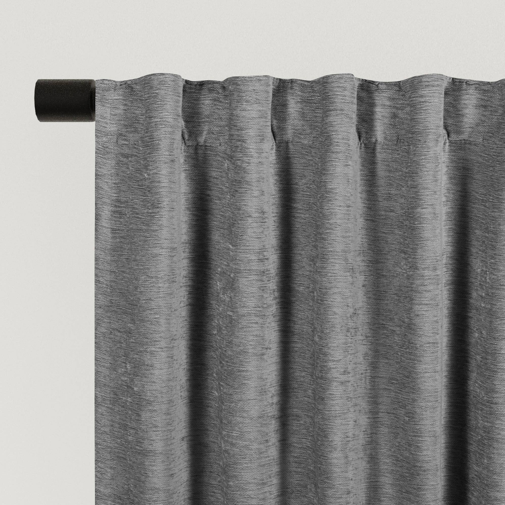 Awesome Home - Wholesale Curtain - Chenille Room Darkening Back Tab Curtain, 1 Panel, 52"x96"1