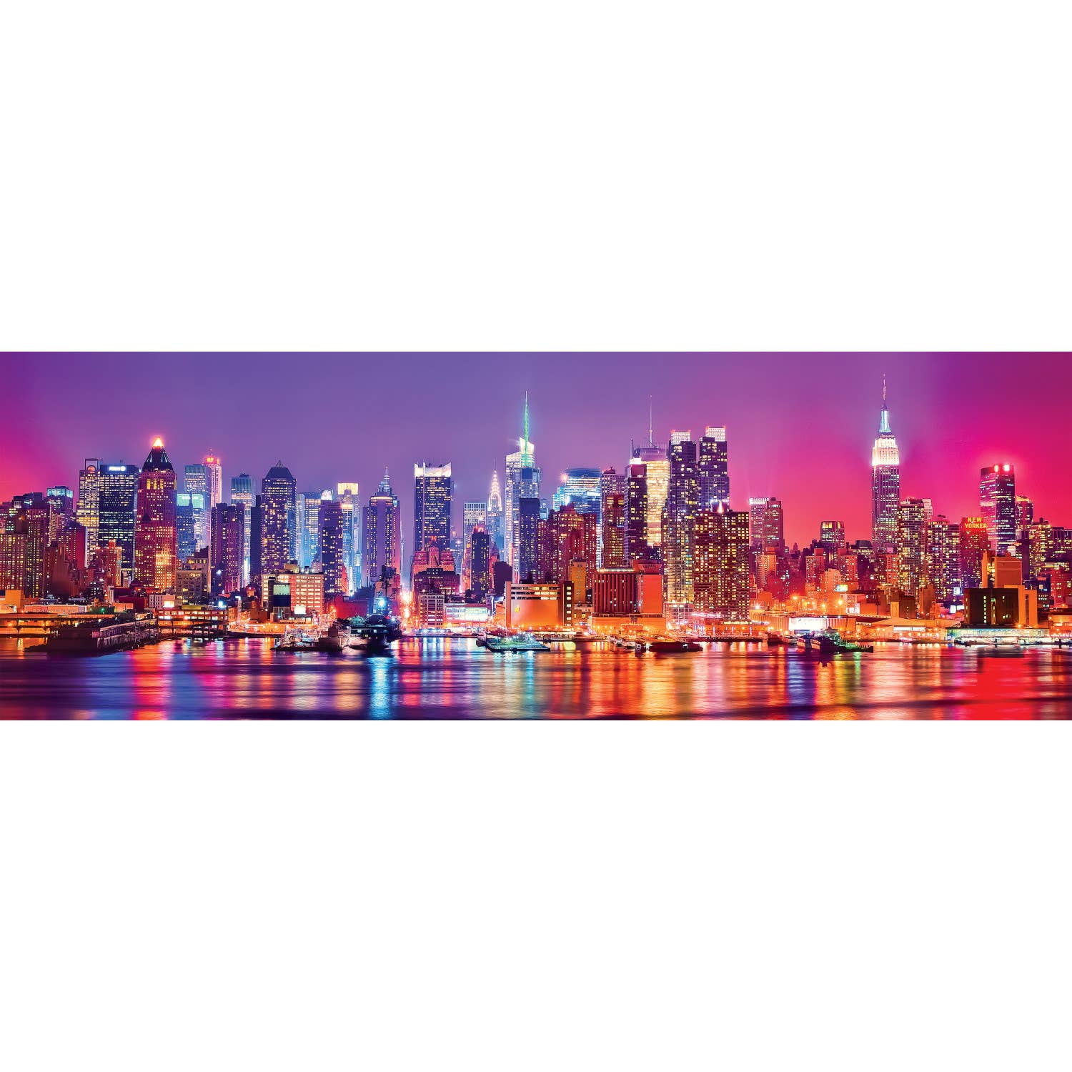 Masterpieces Puzzles - Wholesale Puzzle - Adult - New York City 1000 Piece Panoramic Puzzle1