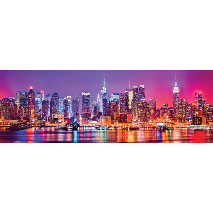 Masterpieces Puzzles - Wholesale Puzzle - Adult - New York City 1000 Piece Panoramic Puzzle1