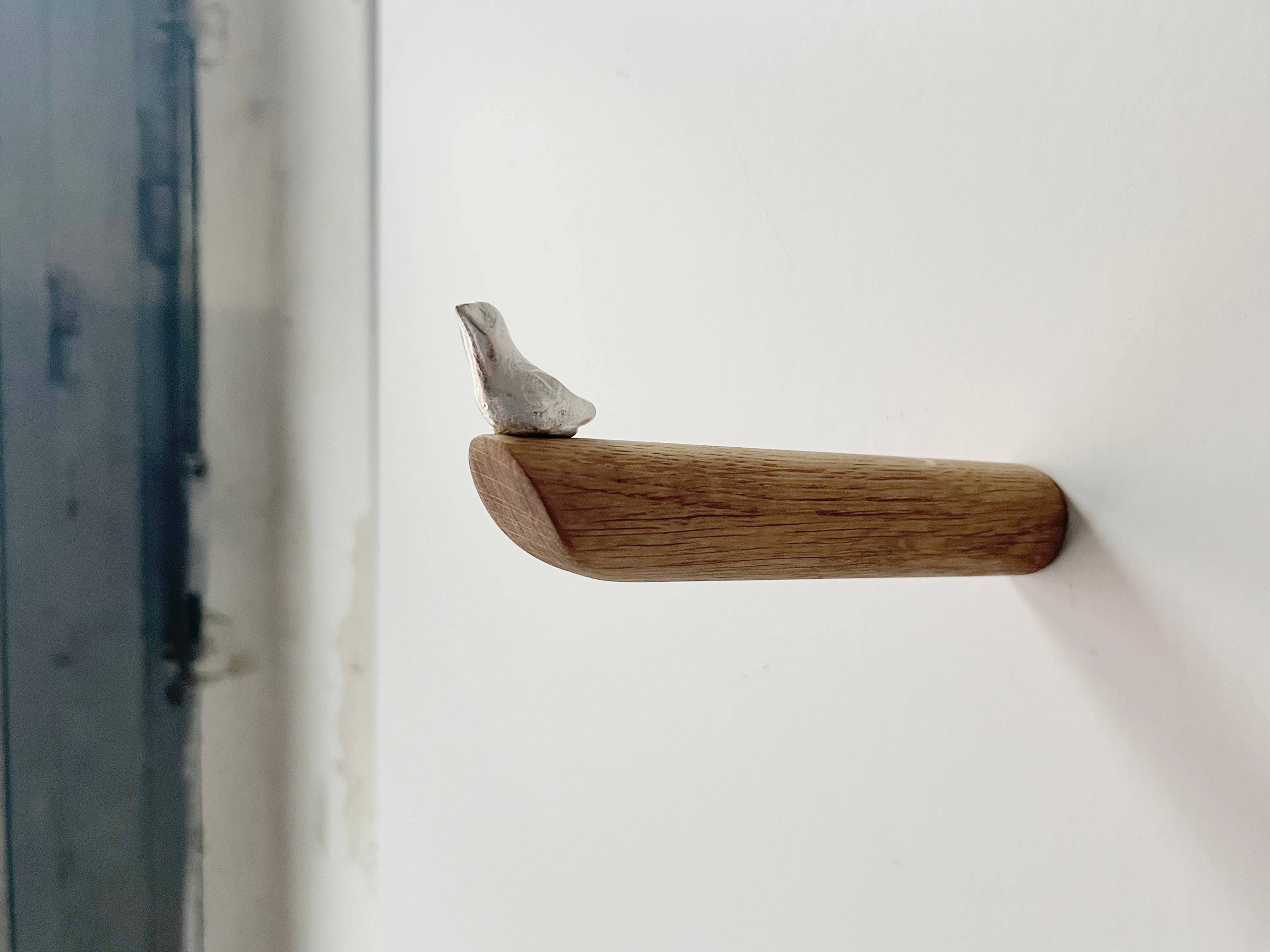 Formpoet - Wholesale Wall Hook - Bird - Coat Hook made of Oak Wood and Tin 130mm11
