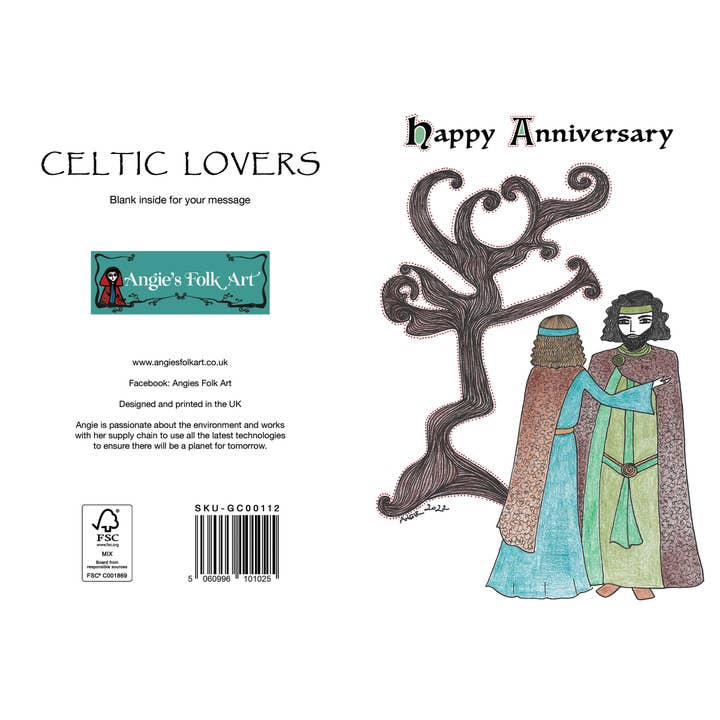 Celtic Lovers for wholesale by Angies Folk Art