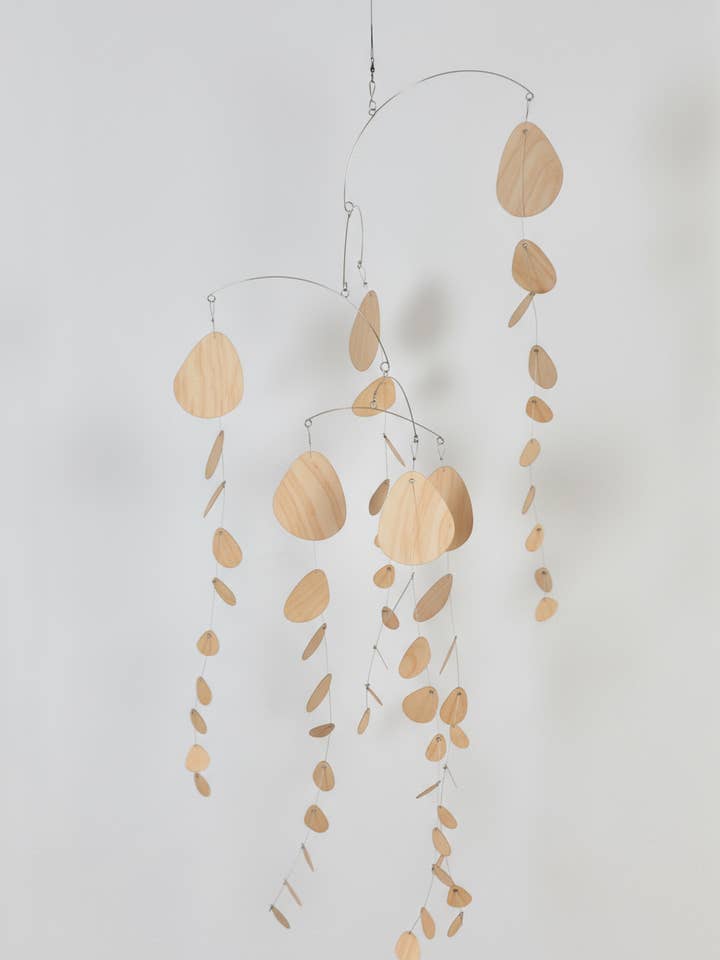 N.46 Trä Kinetisk Mobil för wholesale av Småhus - MD Ateljé