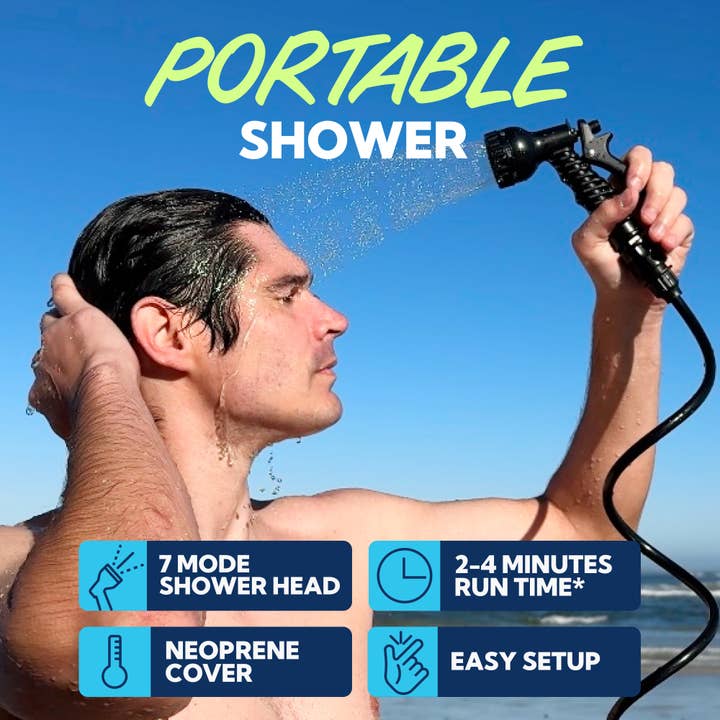 Sun Ninja - Wholesale Beach Accessories - Portable Shower - 2.1 Gallon1