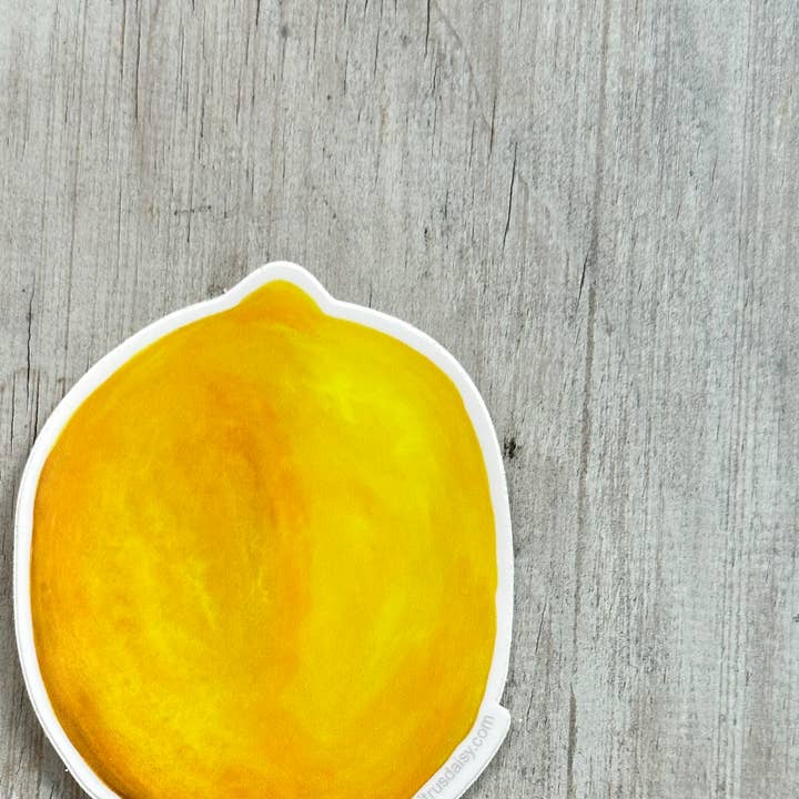 Citrus Daisy - Wholesale Sticker - Lemon Sticker0