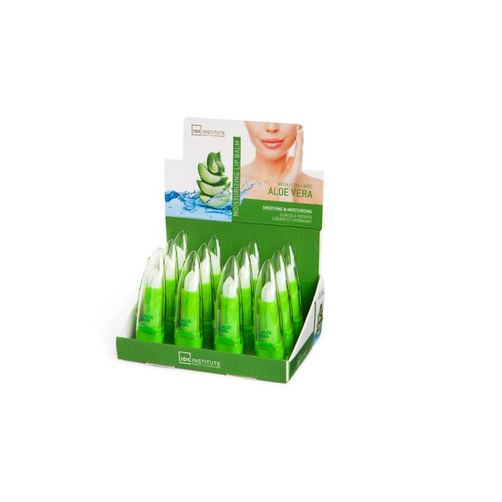 Aquarius Cosmetic SLU - Vendita all'ingrosso Burro di cacao - Balsamo per labbra Idc Institute Aloe Vera 4G1