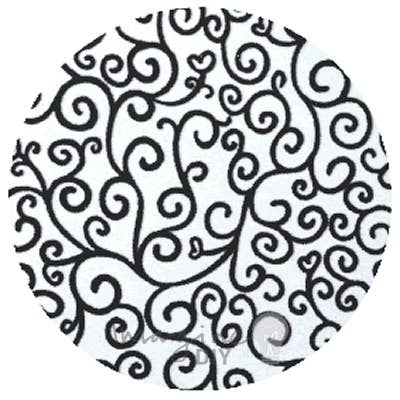 Imaginediy – wholesale Hantverkstillbehör – Venus flockade papper i svart