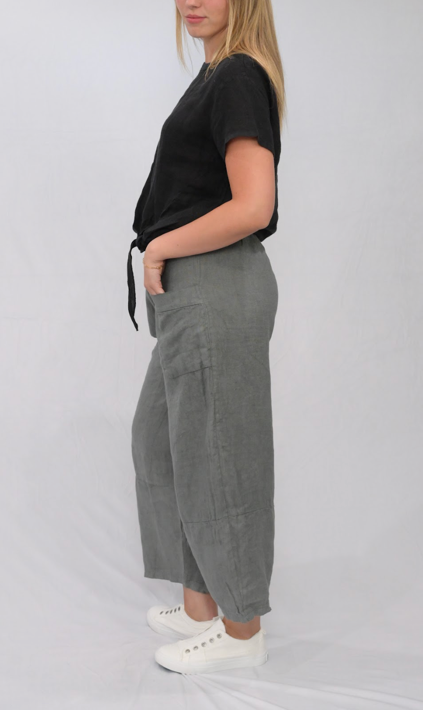 Merci Marie - Wholesale Pants - Women's - Linen Barrel Pants27
