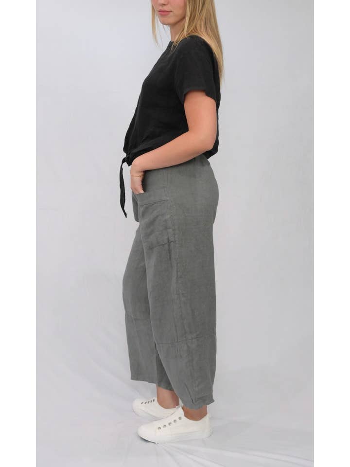 Merci Marie - Wholesale Pants - Women's - Linen Barrel Pants27