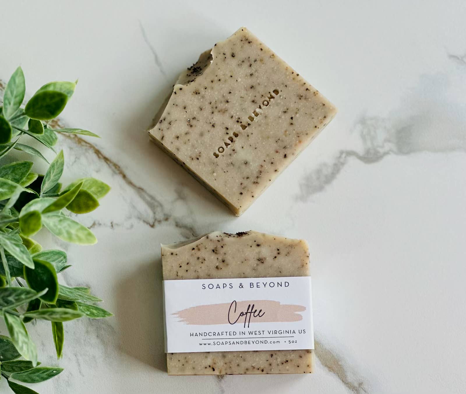 Soaps & Beyond - Wholesale Zeepblok - Handgemaakte koffie exfoliërende zeepreep1