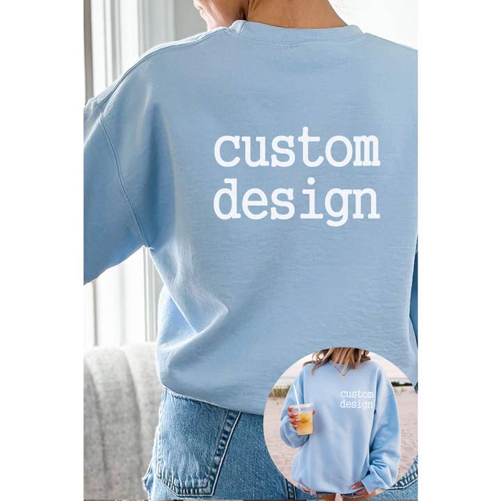 KUNDENSPEZIFISCHES DESIGN F UND BK GRAFIK-SWEATSHIRTS für den Großhandel von Illustrated Society