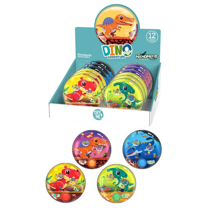Cap Zone – wholesale Classic toy – Kids – Dino Round Ring Toss Water Game Collection