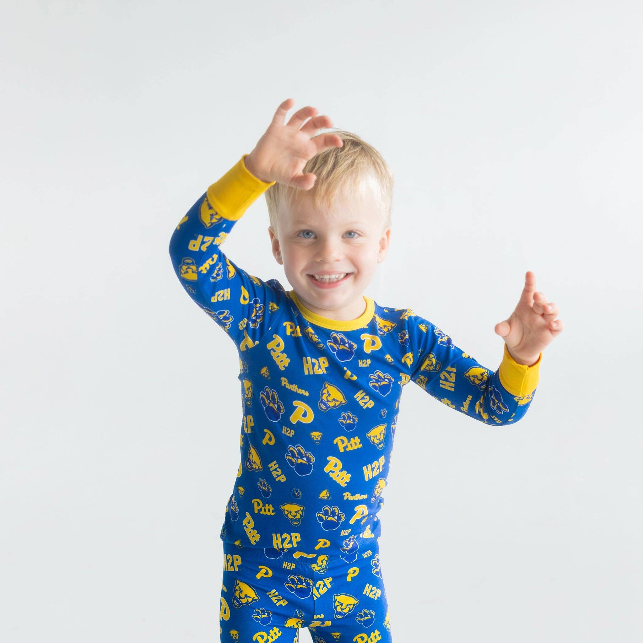 Tailgate Tikes - Wholesale Sleepwear Set - Kids - Pitt Panthers Two-Piece Pajama Set9