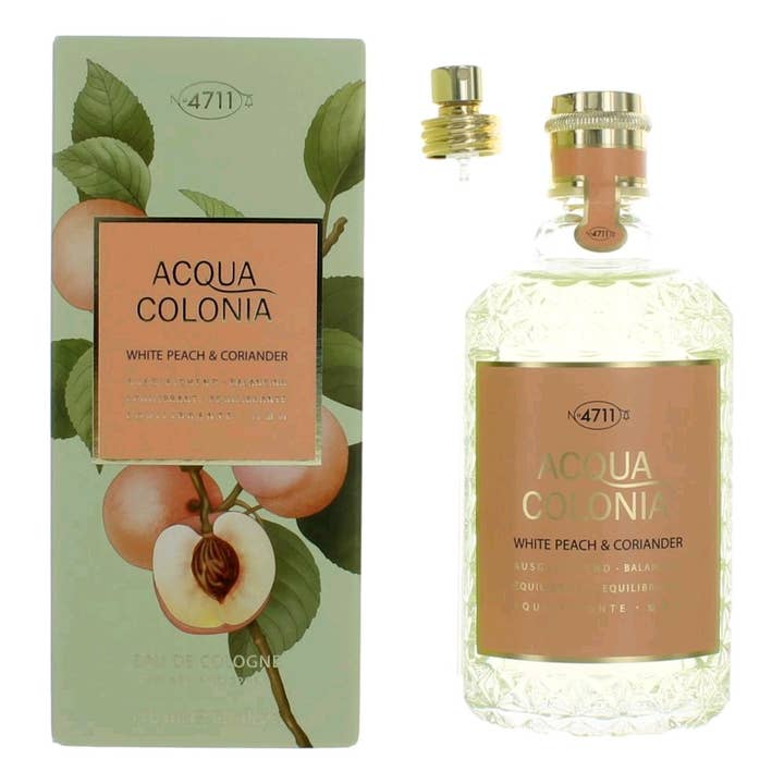 Acqua Colonia Pêssego Branco & Coentro 4711 Spray de Colónia por atacado de Myco Essentials, LLC