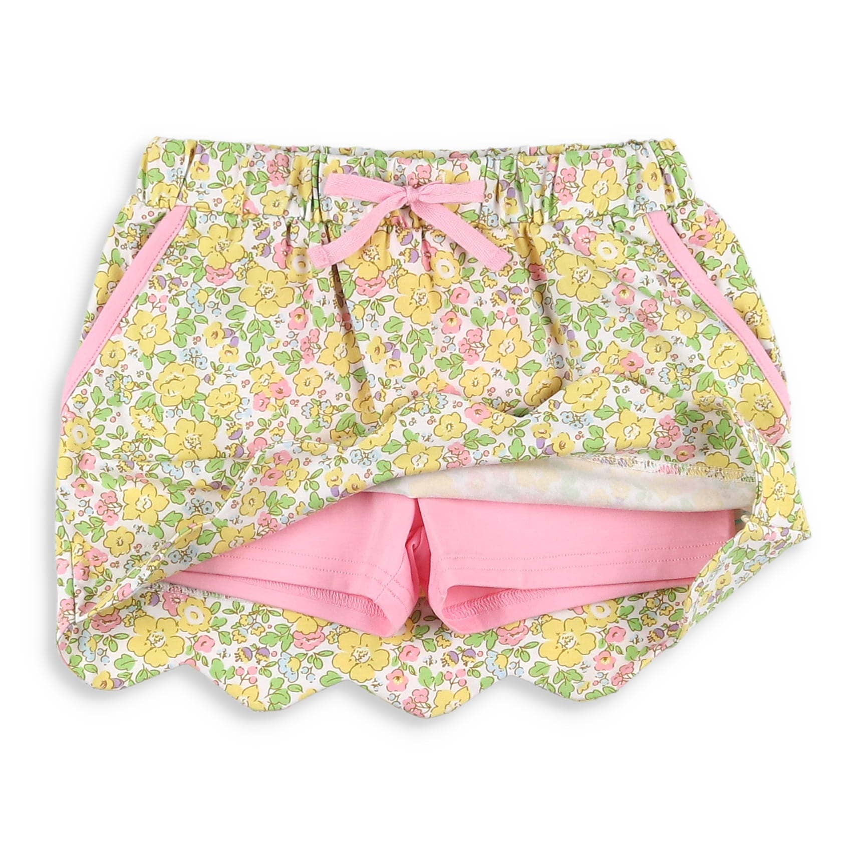 Shrimp and Grits Kids - Wholesale Skort - Kids - Sunny Blooms Skort2