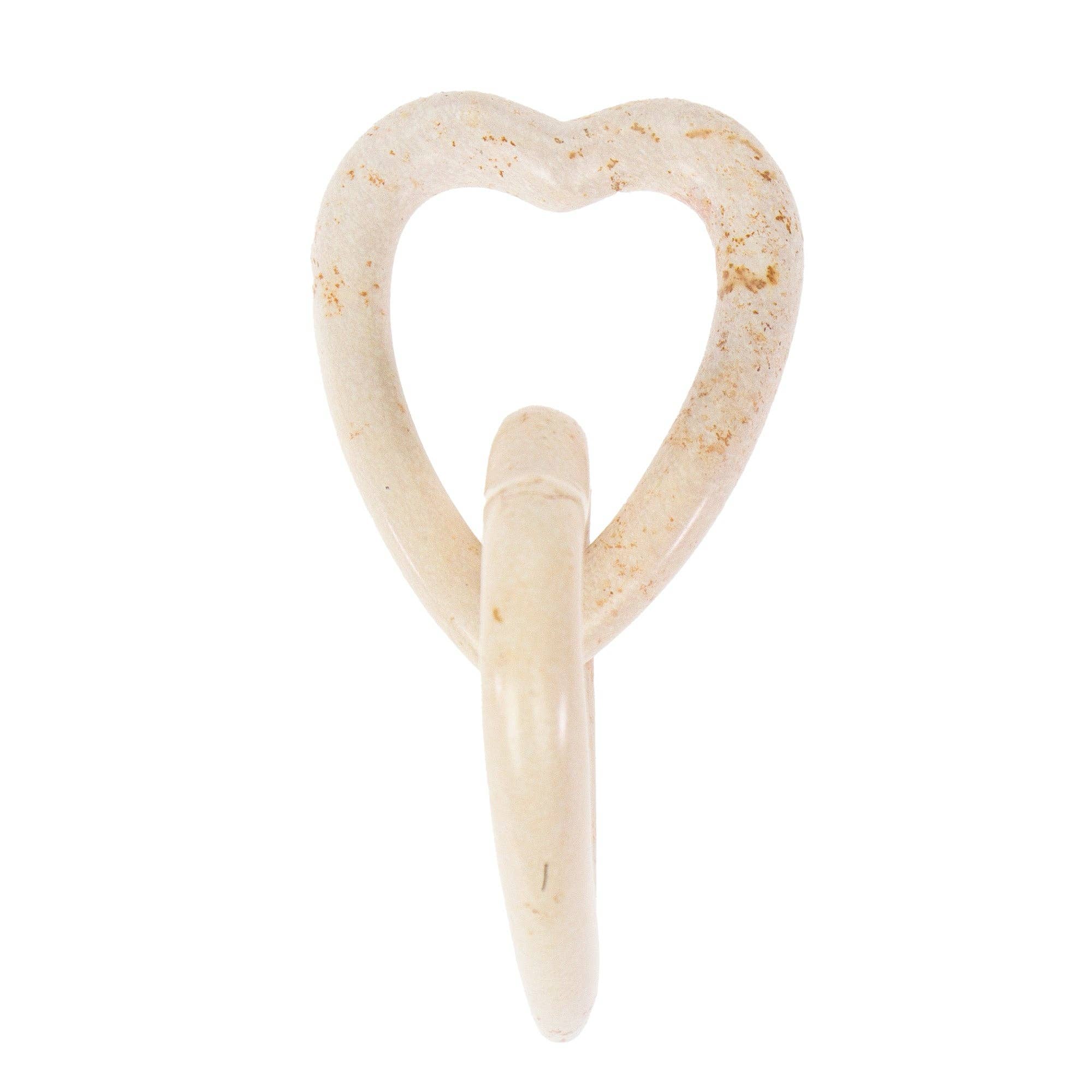 Global Crafts - Wholesale Decorative Tabletop Object - Soapstone Carved Twine Hearts3